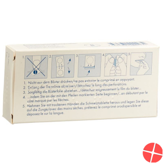 Rizatriptan Sandoz Schmelztabl 10 mg 6 pcs