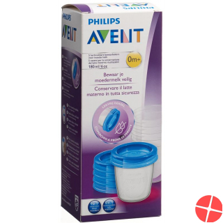 Avent Philips 180 ml 5 cups with covers