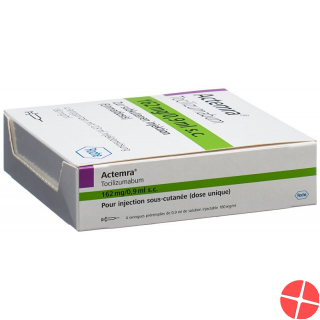 Actemra Inj Lös 162 mg / 0.9 ml pre-filled syringe 4 pcs