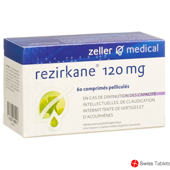 Rezirkane Filmtabletten 120mg 60 Stück buy online