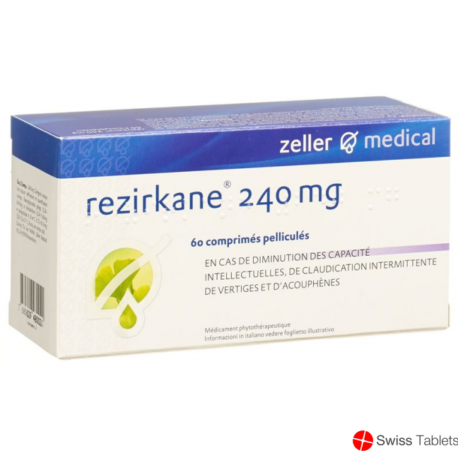 Rezirkane Filmtabletten 240mg 60 Stück buy online