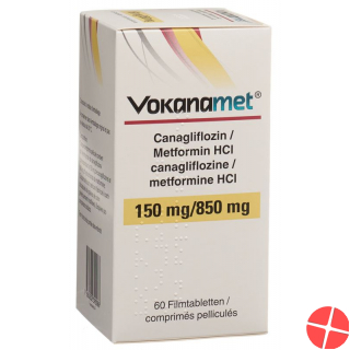 Vokanamet 150/850 mg 60 tablets
