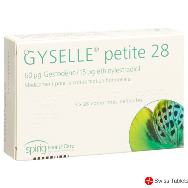 Gyselle petite 28 Filmtabl 3 x 28 pcs