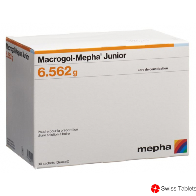 Macrogol Mepha Junior PLV Btl 30 pcs