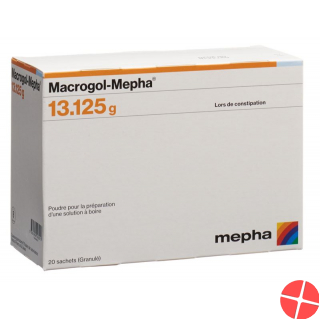 Macrogol Mepha PLV Btl 20 pcs