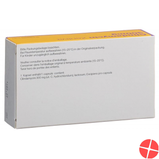 Clindamycin Zentiva Kapseln 300mg 16 Stück
