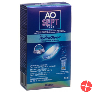 Aosept Plus with 90 ml HydraGlyde