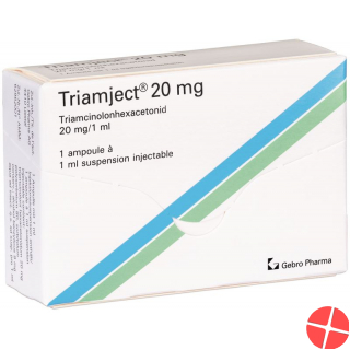 Triamject Inj Susp 20 mg / ml Amp