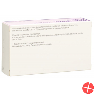Repaglinide Zentiva Tabletten 0.5mg 90 Stück