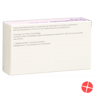 Repaglinide Zentiva tbl 2 mg 90 pcs
