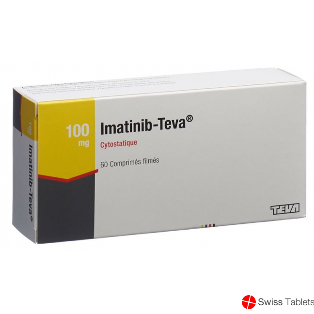 Imatinib Teva Filmtabl 100 mg of 60 pcs
