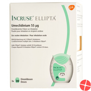 Incruse Ellipta Inh PLV 55 mcg 3 x 30 doses