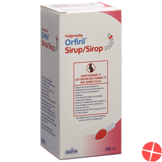 Orfiril syrup 300 mg / 5ml Fl 250 ml