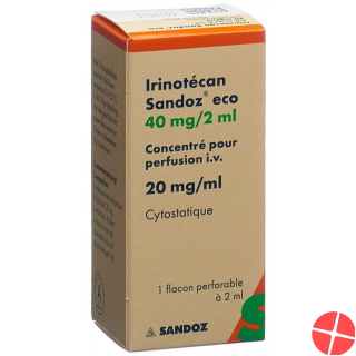 Irinotecan Sandoz eco Inf Konz 40 mg / 2 ml 2 ml Durchstf