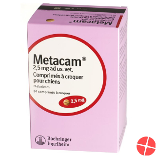 Metacam Hunde Kautabletten 2.5mg Ad Us Vet. 84 Stück