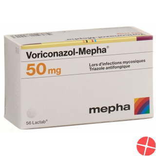 Voriconazole Mepha Lactab 50 mg 56 pcs