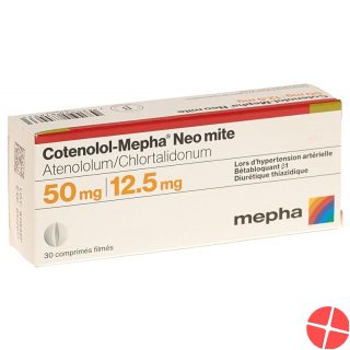 Cotenolol-Mepha mite Neo Filmtabl 50 / 12.5 30 pcs