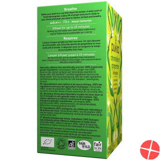Pukka Citronelle et Gingembre Thé bio bag 20 pcs