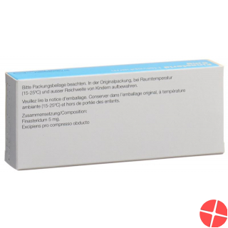 Finasteride Helvepharm Filmtabl 5 mg 30 pcs
