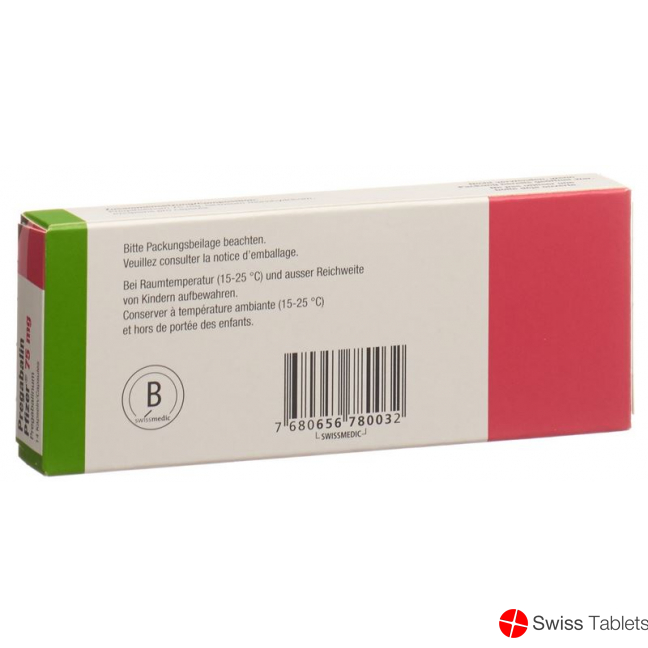Pregabalin Pfizer Kaps 75 mg 14 pcs