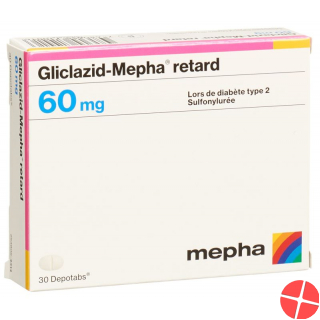 Gliclazid Mepha Retard Depotabs 60mg 30 Stück