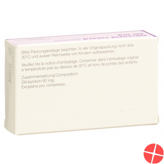 Gliclazide retard Zentiva Ret tbl 60 mg 30 pcs