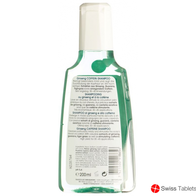 Ginseng noise Caffeine Shampoo 200 ml