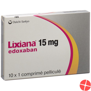 Lixiana Filmtabl 15 mg x 10
