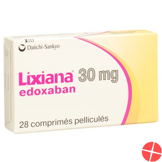 Lixiana Filmtabl 30 mg 28 pcs
