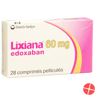 Lixiana Filmtabl 60 mg 28 pcs