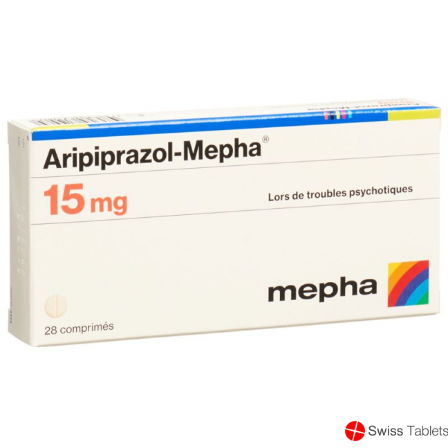 Aripiprazole Mepha tbl 15 mg 28 pcs