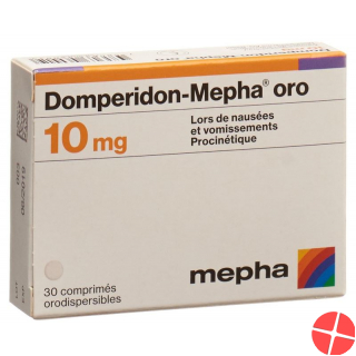 Domperidone Mepha oro Schmelztabl 10 mg 30 pcs