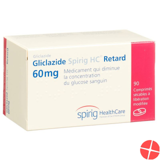 Gliclazide Spirig HC Ret Retard tablets 60 mg 90 pcs