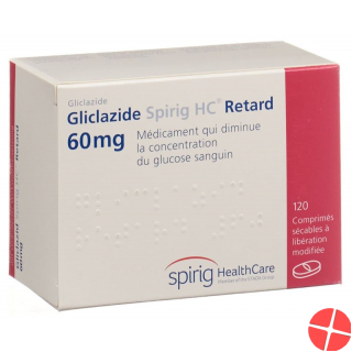Gliclazide Spirig HC Ret Retard tablets 60 mg 120 pcs