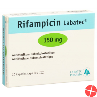 Rifampicin Labatec Kaps 150 mg of 20 pcs