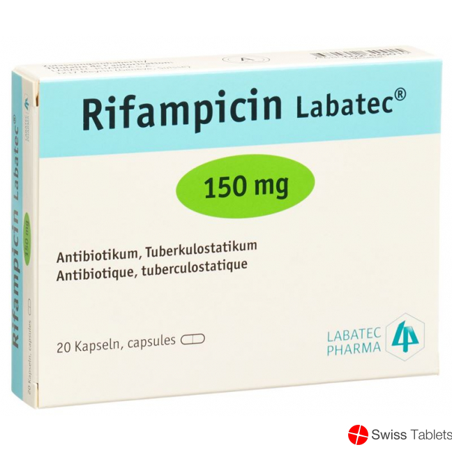 Rifampicin Labatec Kaps 150 mg of 20 pcs