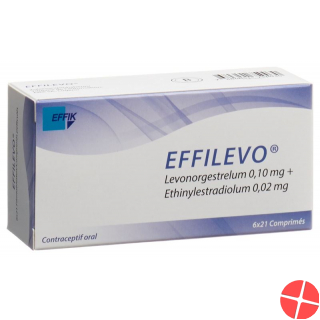 Effilevo Filmtabl 12:10 mg / 0.02 mg 6 x 21 pcs