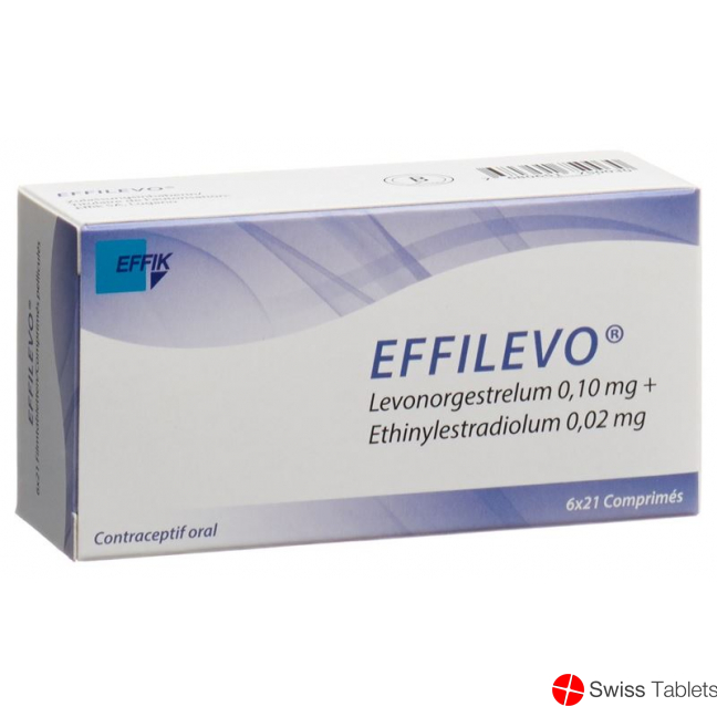 Effilevo Filmtabl 12:10 mg / 0.02 mg 6 x 21 pcs