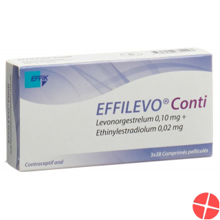 Effilevo Conti Filmtabl 3 x 28 pcs