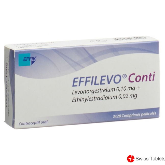 Effilevo Conti Filmtabl 3 x 28 pcs