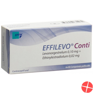Effilevo Conti Filmtabl 6 x 28 pcs