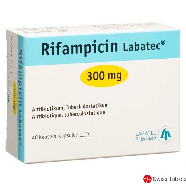 Rifampicin Labatec Kaps 300 mg 40 pcs