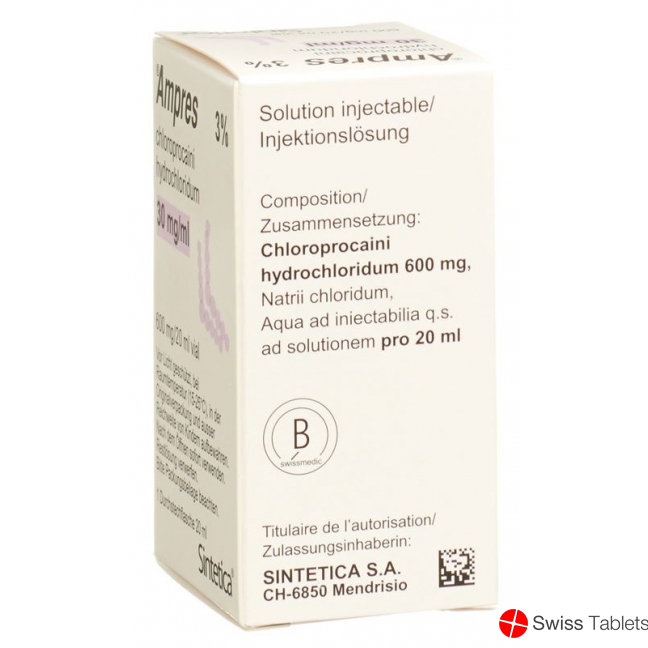 Ampres Inj Lös 30 mg / ml 20 ml Durchstf