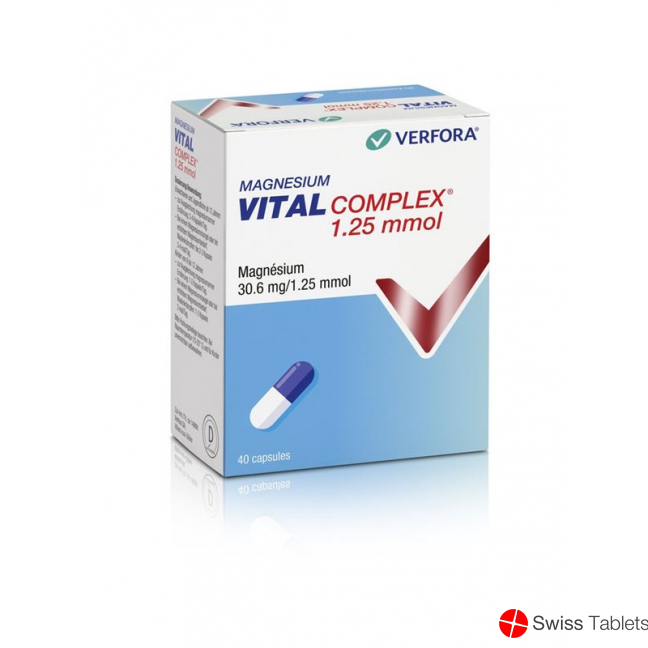 Magnesium Vital Complex Kaps 25.1 mmol 40 pcs