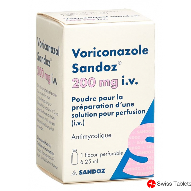 Voriconazole Sandoz Trockensub 200 mg Durchstf