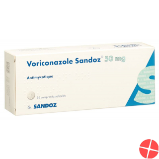 Voriconazole Sandoz Filmtabl 50 mg 56 pcs