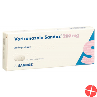 Voriconazole Sandoz Filmtabl 200 mg 28 pcs