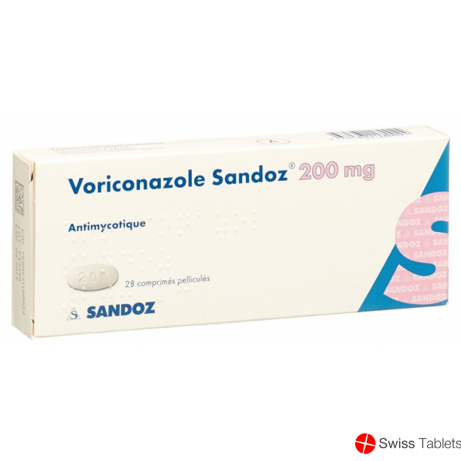 Voriconazole Sandoz Filmtabl 200 mg 28 pcs