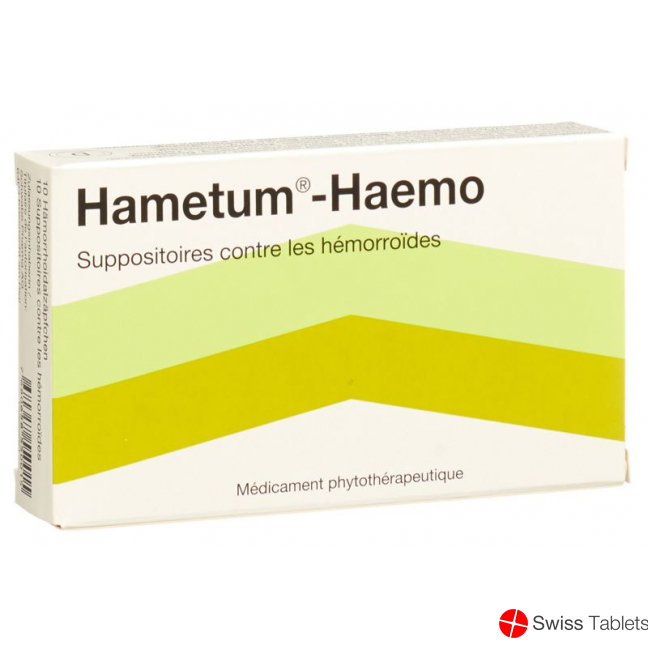 Hametum-haemo Supp 10 pcs