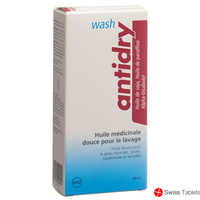 Antidry wash oily solution 200 ml